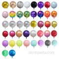 Partydekoration verschiedene Farben Roségold Silber Pink Blau 22 Zoll 4D Folienballons für Geburtstag Hochzeitdekoration.